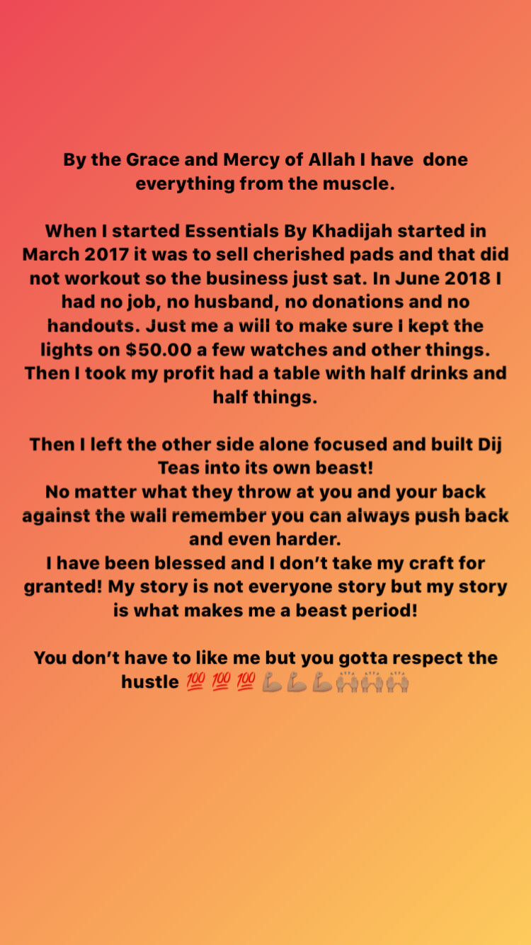 Respect the hustle!